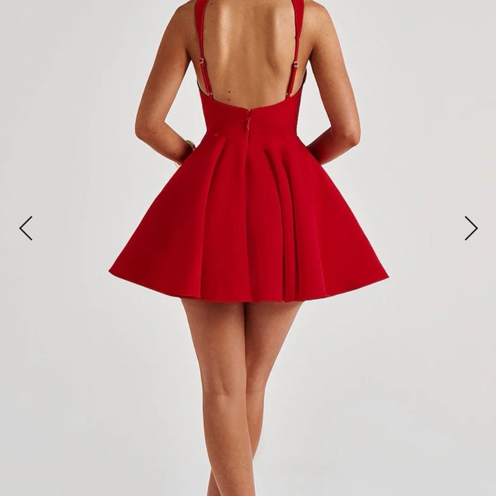 Babyboo RUE MINI DRESS - RED - Picture 3 of 4